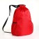 Bag for shoes are large, on the screed, red color