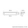 Penfois handle Cappio RT002, L = 500 mm, m/o 288 mm, color gray color