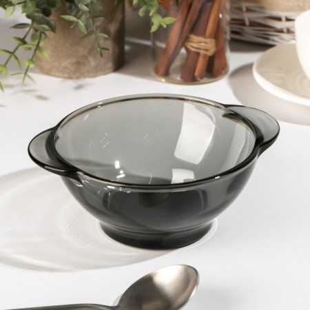 Basiliko ears broth. Lava Grey, 510 ml, gray color
