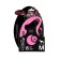 Roulette FLEXI New Classic M (up to 20 kg) 8 m cable, pink