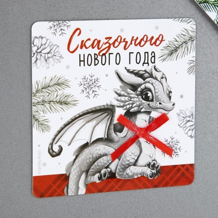 Magnet "Fairytale New Year", 8 x 8 cm-3