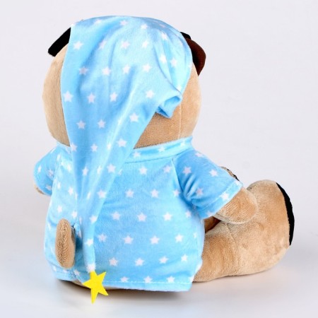 Soft toy "Bonya", in pajamas-3
