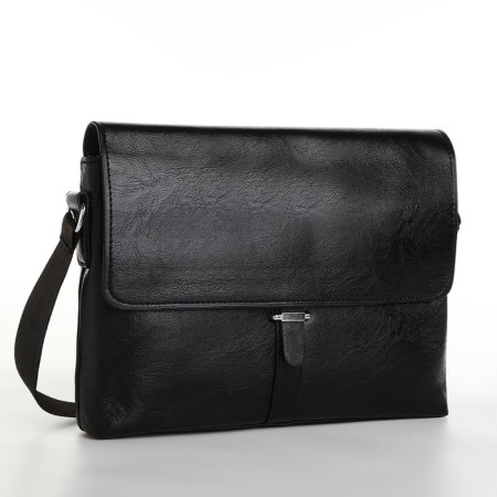 Male bag, black color