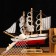 Souvenir ship on a stand, with two pencils 22*7*15cm
