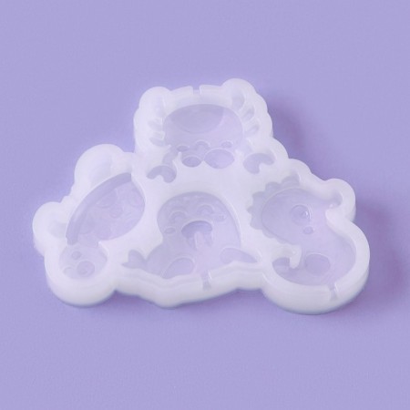 Silicone Mold for candy and chocolate "Sea World", 9.8 × 7.5 × 1 cm, transparent color-1