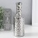 Ceramics candlestick per 1 candle "bottle" d = 1.5 cm silver 6x6x20 cm