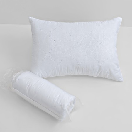 Pillow 50x70cm, white, Fayber, microfiber, 100% polyester-3
