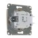 SE GLOSSA switch, 10 A, 1 key, IP20, hidden, beige, GSL000211