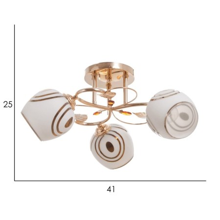 Causte "Doris" 3x40W E27 Gold Model: 2679462-8