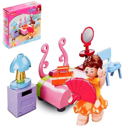 Designer Pink Dream "Sleeping Room", 42 details