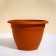 Flower pot, d = 30 cm, 7.5 l, plastic, brown