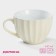 Mug ceramic share "Noemi", 430 ml, beige color