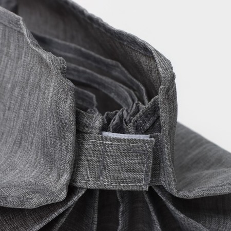 Organizer for storing linen Dalyan, 7 cells, 35 × 30 × 13 cm, color gray color-5