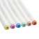 Meshu bilateral markers for sketching, 6 colors (pastel colors)