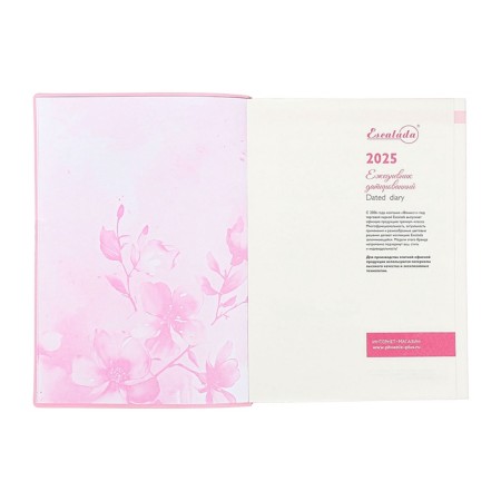 Daily Datir 2025 A6+ 176 Escalada Sakura, Soft Okvl, Single, Tis F, Kr BL 70g/M2-5