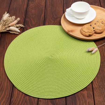 Serving shade "Classic", central green, d 38 cm