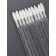 Applicators for lipstick and shine, set - 10 pcs, 9 cm, white color