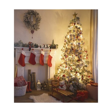 A set of napkins for setting the New Year's atmosphere table, rectangular, size 32x46 cm, 4 pcs-2