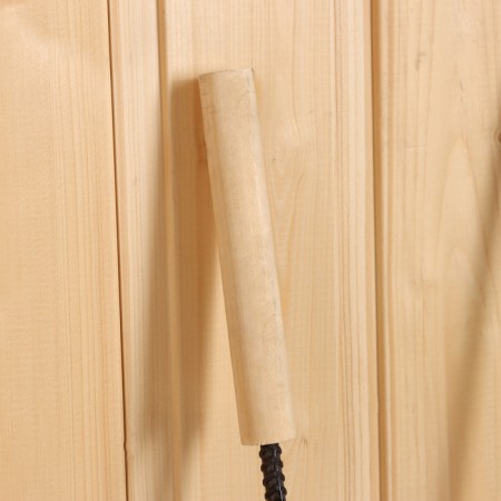 Set of ash and poker with a wooden handle-5