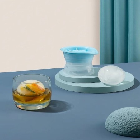 Form for ice "Sphere" Dolyana, 11 × 8.5 × 8 cm, color mix-8
