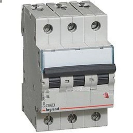 Switch aut. Maud. Legrand, 3p, C 10A, TX3, 6ka 404054