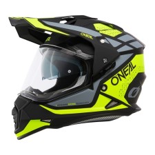 Sneakers helmet with o’neal sierra r V24, ABS, matte, yellow/black, s
