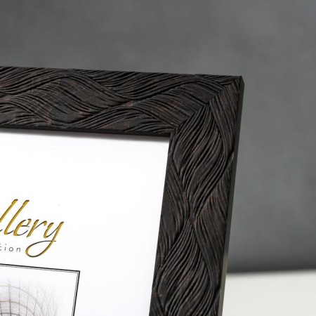Photo frame plastic Gallery 15x21 cm, 651647 Dark brown (plastic screen)-2