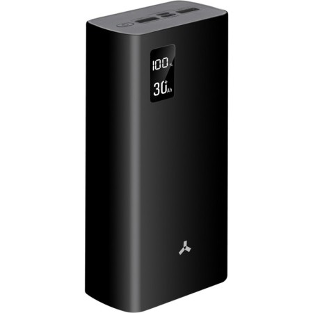 External battery of AcCESSTYLELE BISON 30PQD, 30000MACH, 2USB/USB-C, 3A, fast charging, black