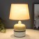 Olette lamp 1he14 40W white-gray 20x20x32 cm Risalux