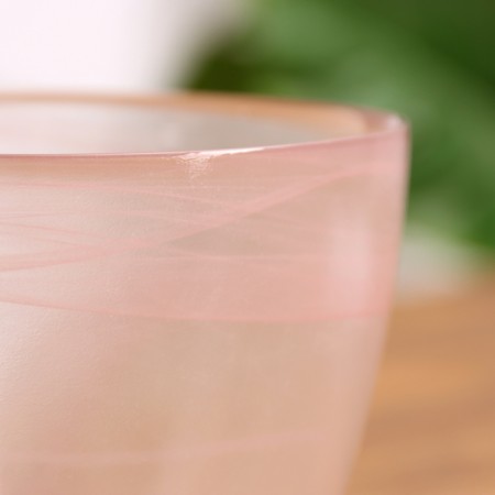 Flower pot with pallet No. 2 "Aleb" pink, 0.85 liters-2