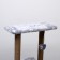 House for cats with a claw, two -story, with windows, 50 x 36 x 75 cm, gray with paws