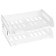 A set of paper trays is horizontal sity, set 2 pieces, on metal rods, white