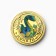 Coin New Year's "Wealth Coin" for the New Year, Diam. 2.2 cm