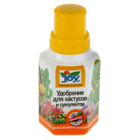 Joy liquid fertilizer, cacti and succulents, 250 ml
