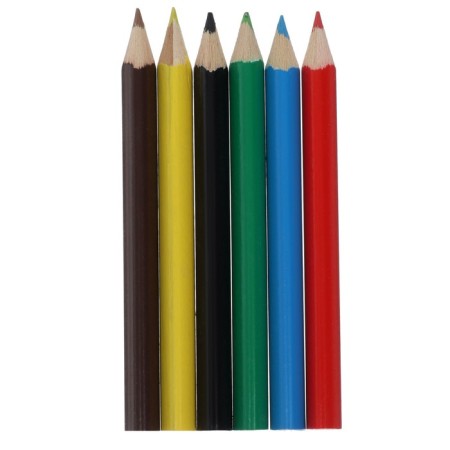 Pencils 6 colors mini calligrata "machine"-1