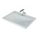 Snow -out sink Uperwood Elen, 70 cm, with a decorative lid, white