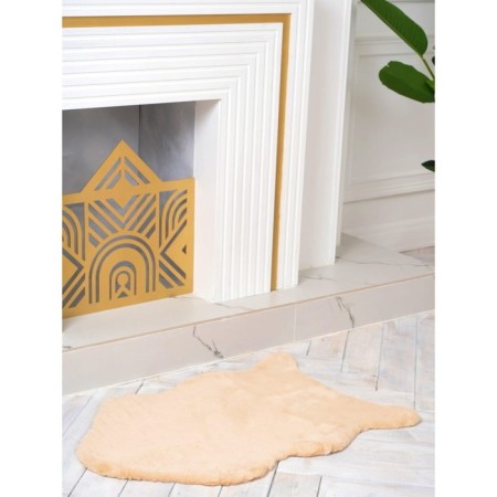 ATLAS carpet, size 70x105 cm, beige color