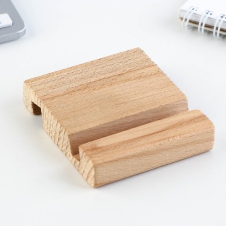 Stand under the phone, pine color-6