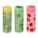 Synthetics Eraser, Devente Fruits, 50 x 12 mm, cylinder, mix x 4 colors, cardboard box