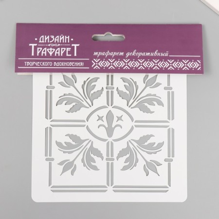 Tile stencil 15x15 cm-2