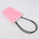 Bag for flowers pink moisture-resistant, 17x17-11.5x11.5-20 cm 3
