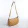 Bag Baget with a zipper, beige color