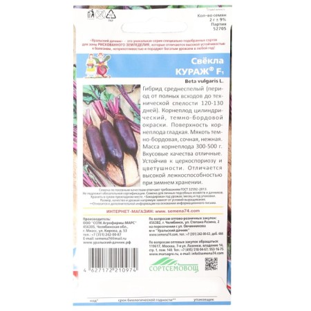 Beets "Courage", F1, 2 g-1