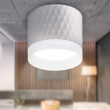 Светильник OL37 WH 1х15Вт под GX53 IP20 белый 8,2х8,2х7 см