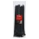 Clot of nylon tundra Krep, for screed, 3.6x250 mm, black, in packaging 100 pcs.