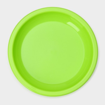A plate for second dishes, d = 18 cm, color mix-1