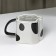 Ceramic Tiger Coramic mug, 350 ml, gray color