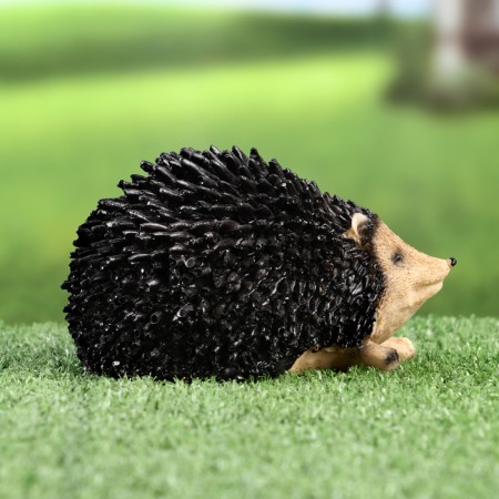 Garden figure "Hedgehog Tolstun" 15x10x8cm-3