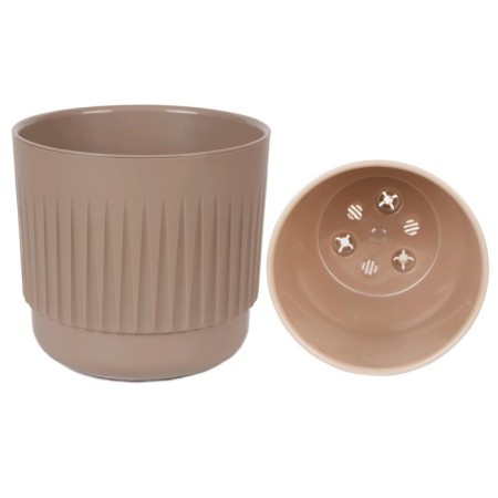 Kashpo "Beta" with a tab, 1.4 l, color of frappe-1