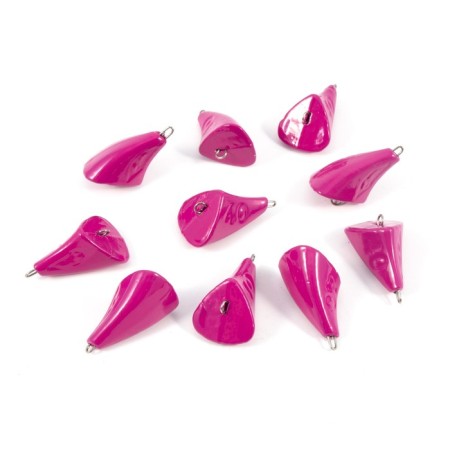 Cargo of a bullet exentric stained pistern Yaman 10 pcs., 40 g, purple